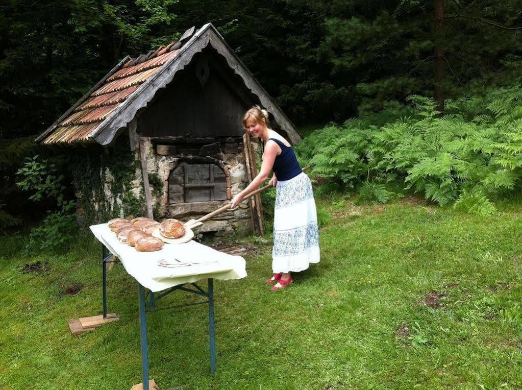 ホテル Brauerei-Gasthof Eck Böbrach エクステリア 写真