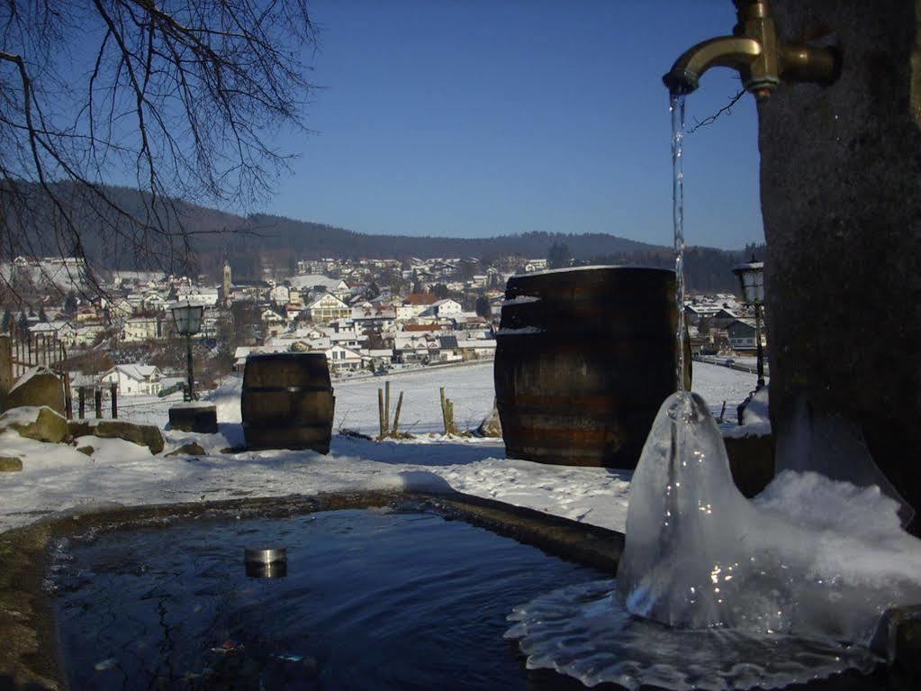 ホテル Brauerei-Gasthof Eck Böbrach エクステリア 写真